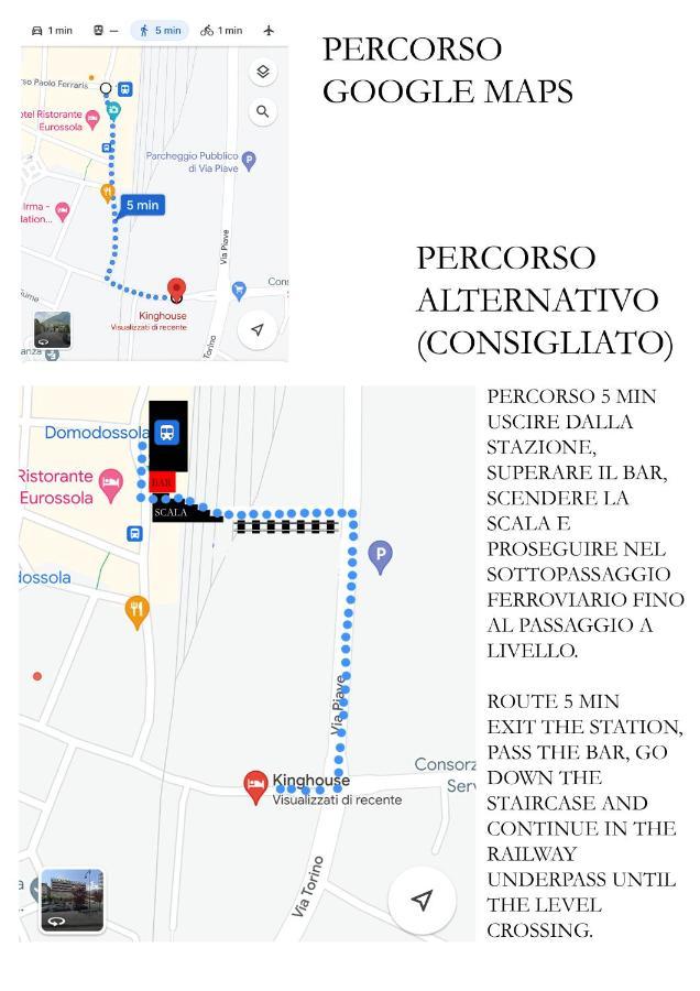 Kinghouse Apartment Domodossola Exterior photo